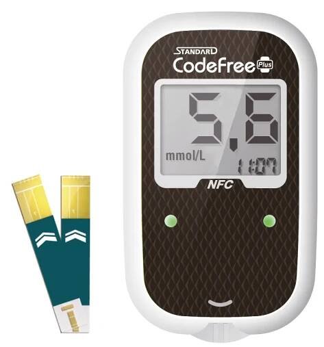 Sd-codefree Plus glukometr + 50 proužků navíc