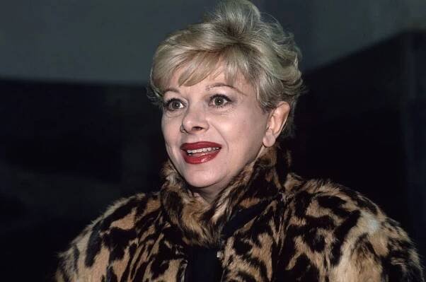 Italská herečka Sandra Milo