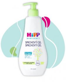 Hipp babysanft, sprchový gel, hydratace