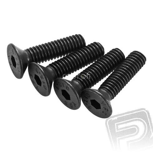 Zápustný šroub 4x16mm (4 ks.)