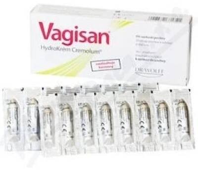 Vagisan HydroKrém Cremolum 16 čípků