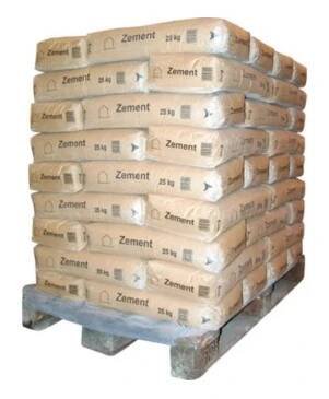 Thomas Zement Cement CEM II A LL 32,5R 25 kg