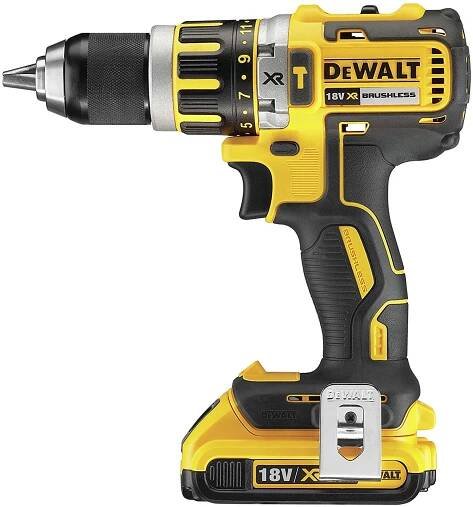 Ivo GRANDIČ - Šroubováky a utahováky - DeWalt - DCD795D2 aku bezuhlíková příklepová vrtačka 2x 2,0Ah DeWALT