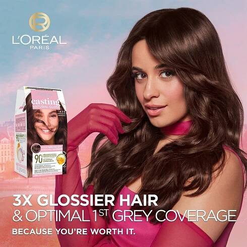 L'ORÉAL PARIS Casting Natural Gloss 523 Světlý oříšek