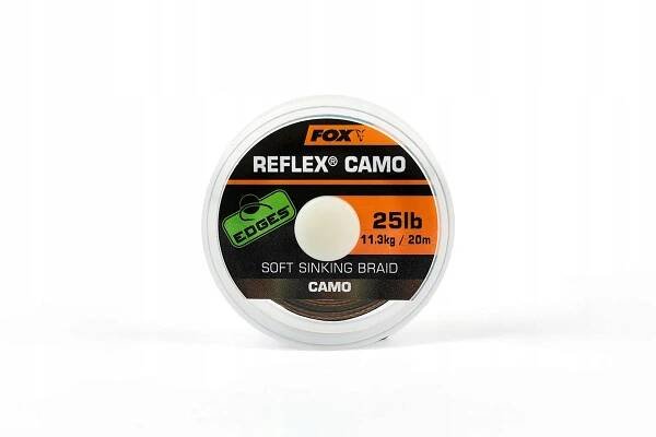 FOX Šňůrka Edges Reflex Camo 20 m 25 lb