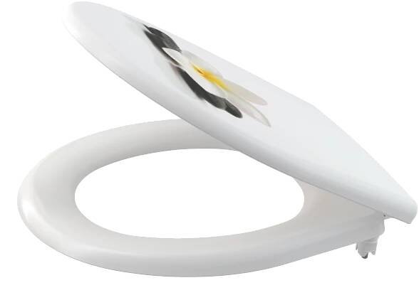 Alcadrain A604 FLOWER WC sedátko univerzální SOFTCLOSE, Duroplast
