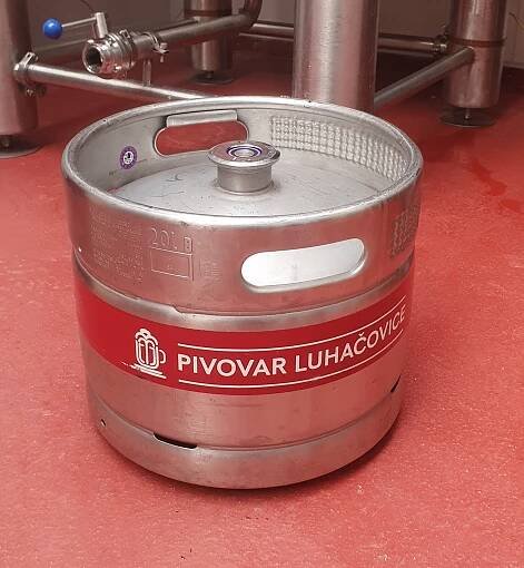 11° ALOJZ, světlý ležák, 20 l sud - osobní odběr nebo rozvoz po trase! - Pivovar Luhačovice