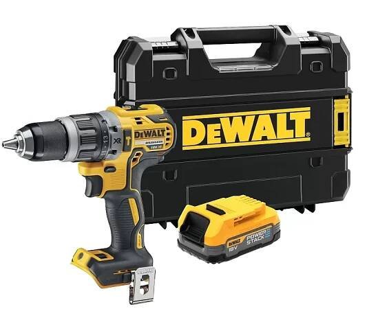 AKU VRTAČKA AKUMULÁTOROVÁ VRTAČKA S PŘÍKLEPEM PŘÍKLEP DEWALT 1*1.7AH