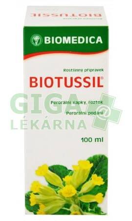 Biotussil kapky 100ml - GigaLékárna.cz