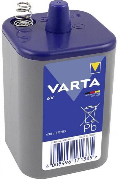 Varta PROFESSIONAL 430 Z/C 4R25X speciální typ baterie 4R25 pružinový kontakt zinko-uhlíková 6 V 7500 mAh 1 ks