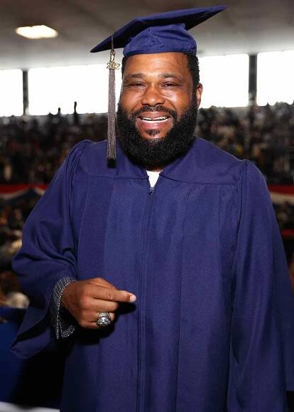Anthony Anderson 'Was Not Going to Be Out-Partied by 22-Year-Olds' After Howard Graduation