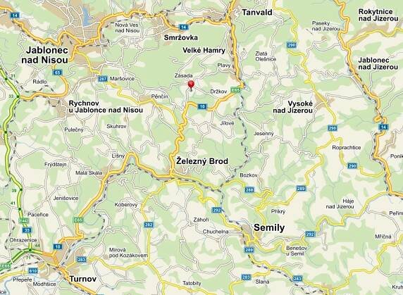 Mapy příjezdu :: Zasadskymid