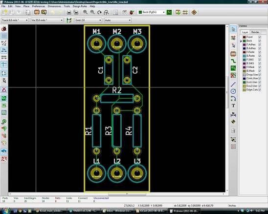 Make a Printed Circuit Board in KiCad