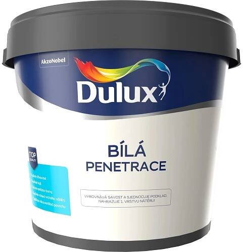 Dulux Interiérová emulzní barva Bílá penetrace 4,5 kg
