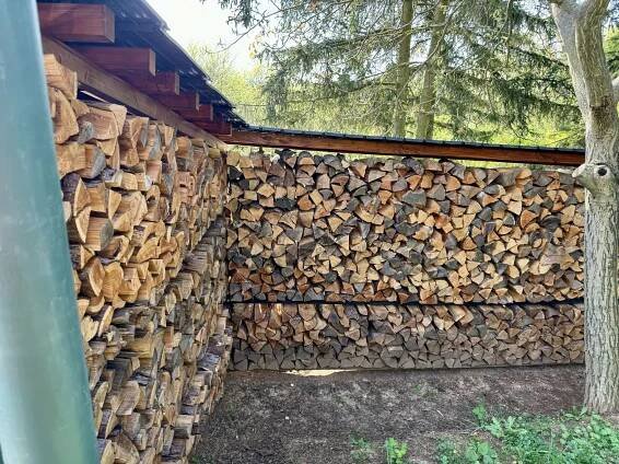 venkovní dřevník | Dřevníkové Stěny