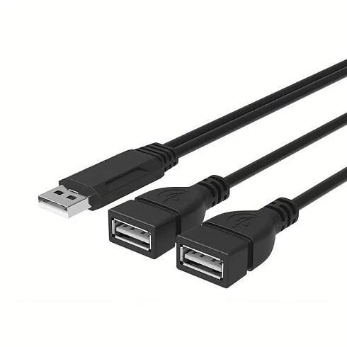 Rozdvojka USB 2.0 černá - Příslušenství k ventilátorům