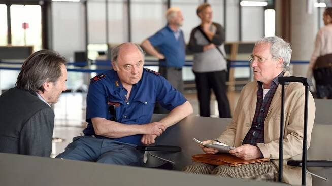 Donna Leonová - Tod zwischen den Zeilen - Z filmu - Uwe Kockisch, Karl Fischer, August Zirner
