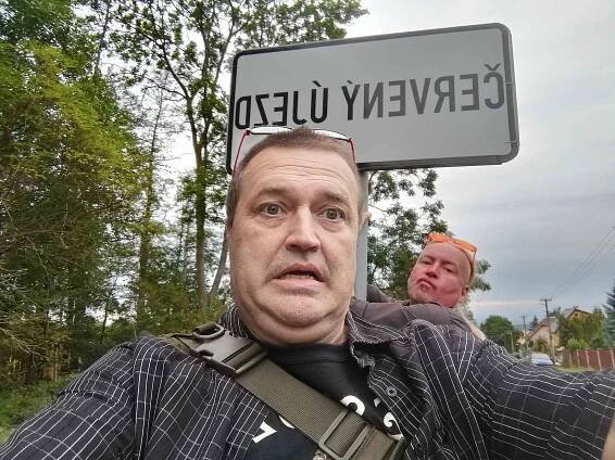Z natáčení s přáteli na Teplicku.