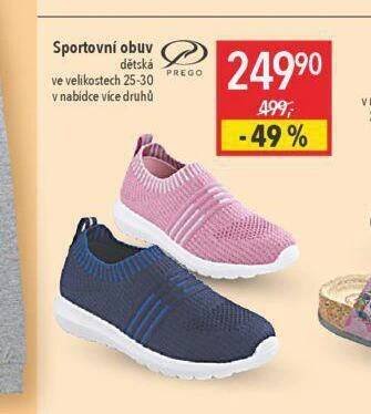 Globus Sportovní obuv nabídka