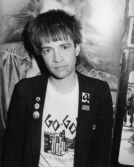 Rodney Bingenheimer in Go-Go's T-Shirt (Photo by Gary Leonard/Corbis via Getty Images)