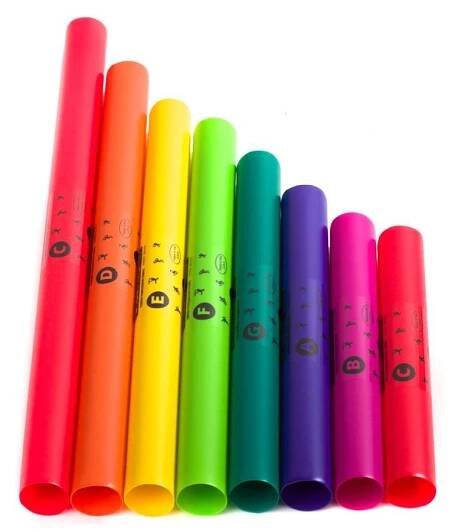 BOOMWHACKERS C dur,diatonická sada