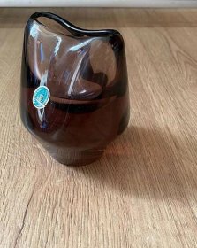 Stará váza hutní slo Bohemia glass - Starožitnosti