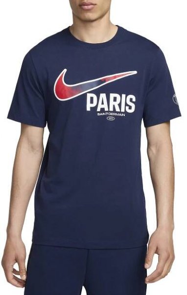 Nike Paris Saint Germain - PSG tričko tmavomodré pánske