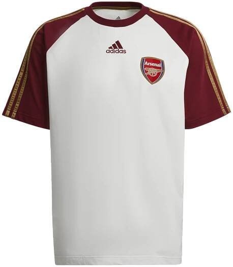 Adidas Arsenal FC Teamgeist Crew bílá/vínová UK S Pánské