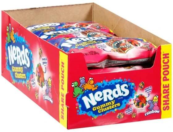 Nerds Clusters 45g Fruits (20)