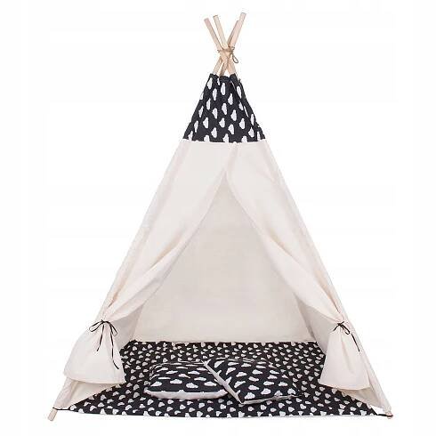 STAN DO DOMÁCNOSTI TIPI WIGWAM POLŠTÁŘE PODLOŽKA PALÁC ZÁMEK TEEPEE