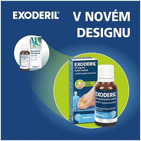 Exoderil ® 10 mg/ml kožní roztok, 20 ml