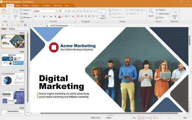 SoftMaker Office: Presentations