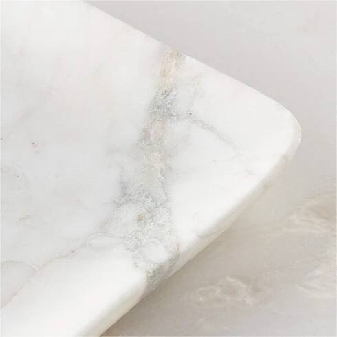 View Nexus White Marble Vanity Tray - image 4 of 7