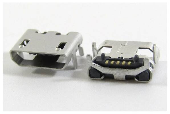 konektor micro USB B 5 pin female 50B