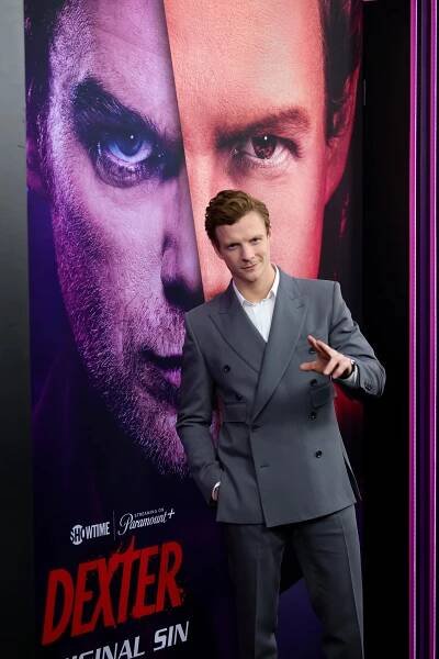 Patrick Gibson at an event for Dexter: Original Sin (2024)