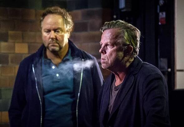 Wallander - Sveket - Z filmu - Douglas Johansson, Krister Henriksson