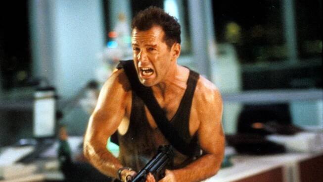 Bruce Willis makes an emotional return to Die Hard's Nakatomi Plaza, 34 years later