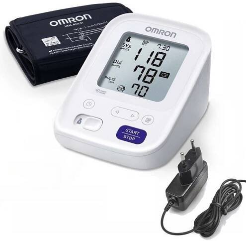 Tonometr dig.OMRON M3 AC se síť.zdrojem 5 let zár.