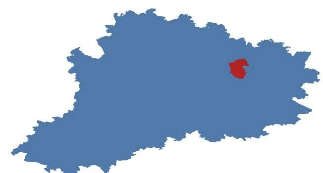 Smrk v okrese Třebíč
