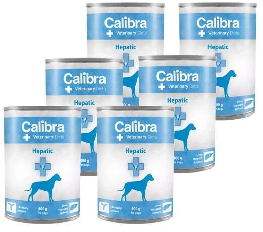Calibra Veterinary Diets Dog Hepatic 6 x 400g