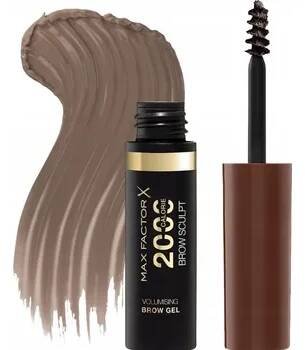Max Factor 2000 Calorie Brow Stylingový gel na obočí gel 04 Black Brown 4.5 ml