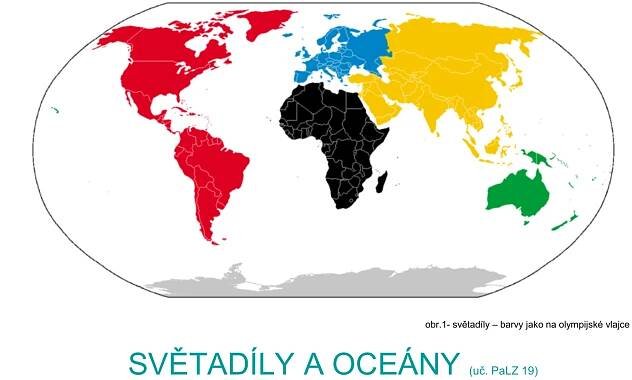Světadíly a oceány