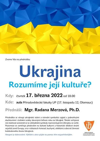 Ukrajina - rozumíme její kultuře?: Univerzita Palackého v Olomouci