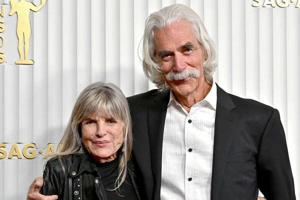 Katharine Ross and Sam Elliott attend the 29th Annual Screen Actors Guild Awards on February 26, 2023 in Los Angeles, California.