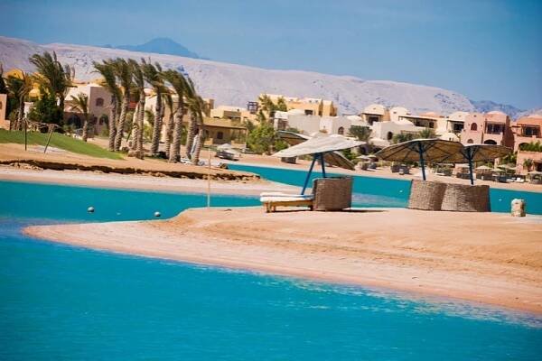 Laguny a pláže, El Gouna