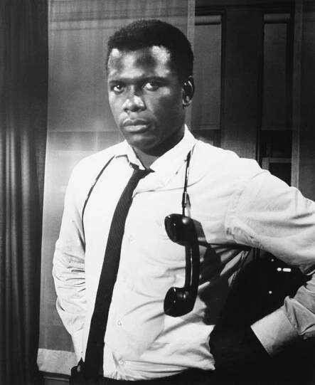 Takový byl Sidney Poitier ve svých nejslavnějších rolích, pamatujete?