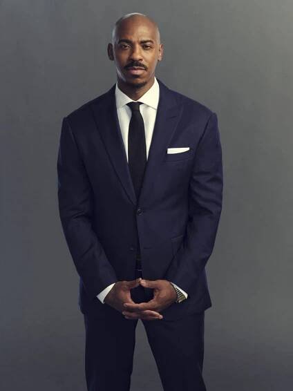 Mehcad Brooks as Detective Jalen Shaw in LAW & ORDER - Season 24 | ©2025 NBC/Joe Pugliese
