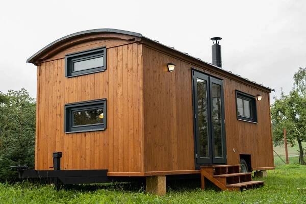Maringotky - Tradice, romantika a celoroční pohodlí. | Dřevostavby Rillich
