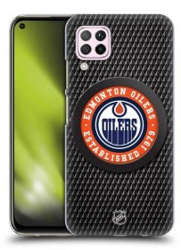Zadní obal pro mobil Huawei P40 LITE - HEAD CASE - NHL - Edmonton Oilers - Puk