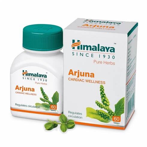 Himalaya Herbals Arjuna - kardiovaskulární systém 60 kapslí